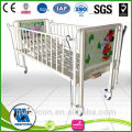 BDB03  stainless steel pediatric crib medical beds baby